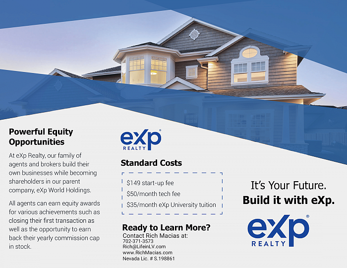 Join eXp Realty with Rich Macias as your sponsor